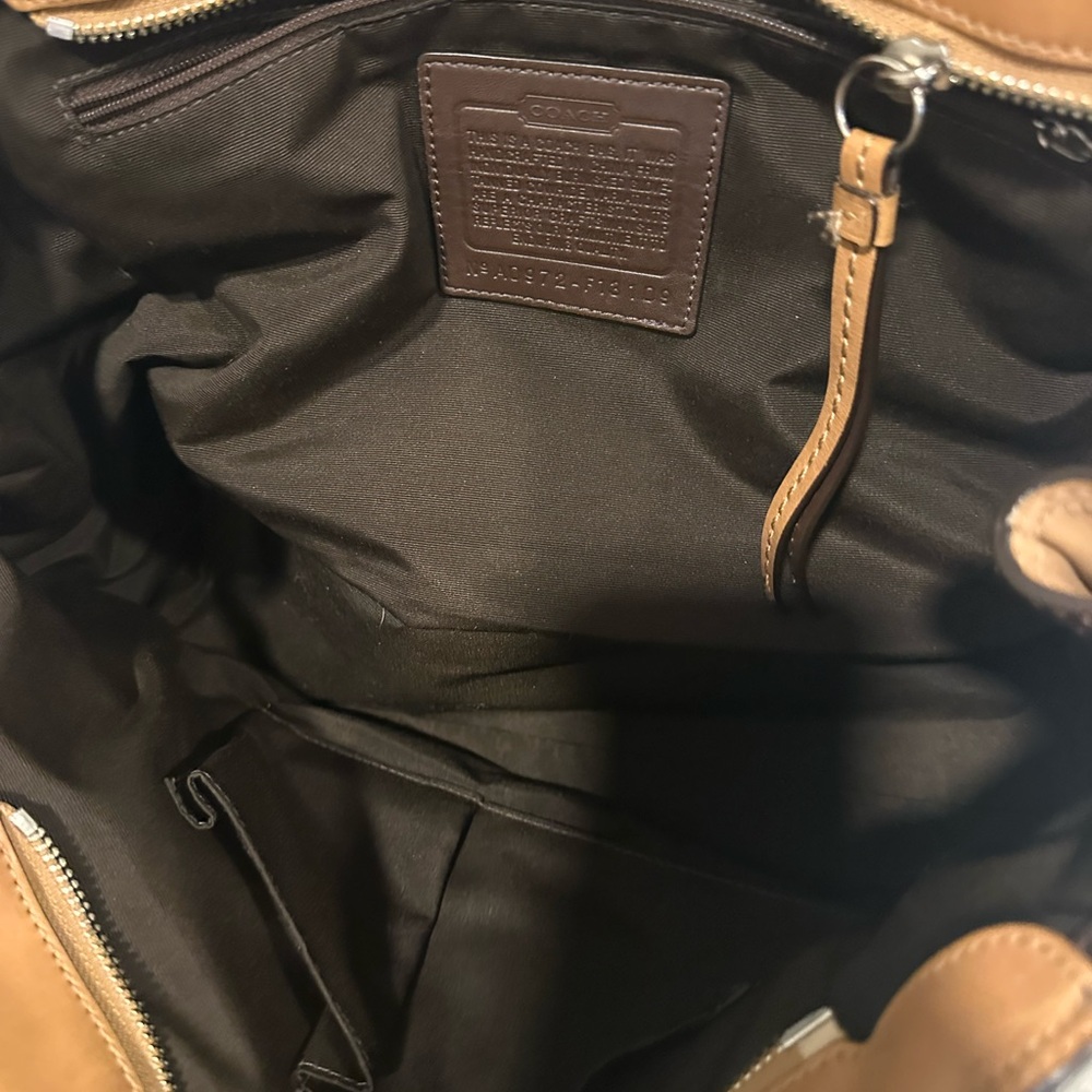 Coach soho leather tote bag - Picture 8 of 8